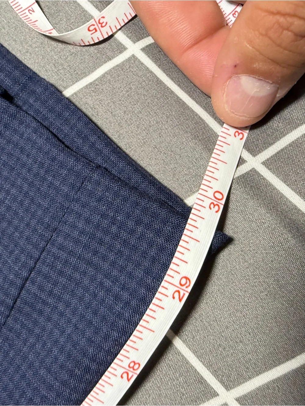 Bonobos Jetsetter 2 Piece 44L 36x30 Navy Micro Check Suit